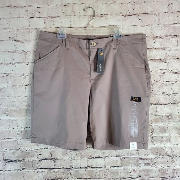 Lee Mid Rise Bermuda Shorts - Picture 1 of 7